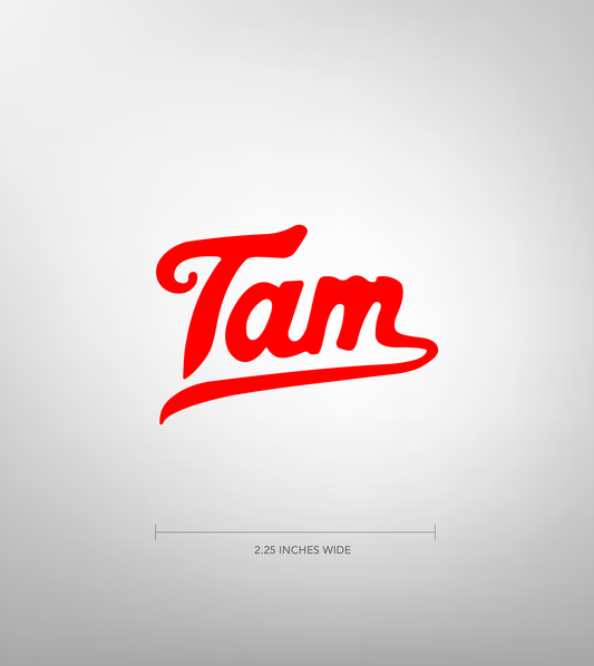 TAM Sticker